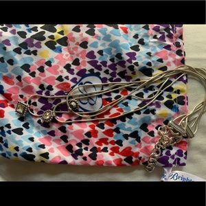 Brighton Silver 3 strand necklace